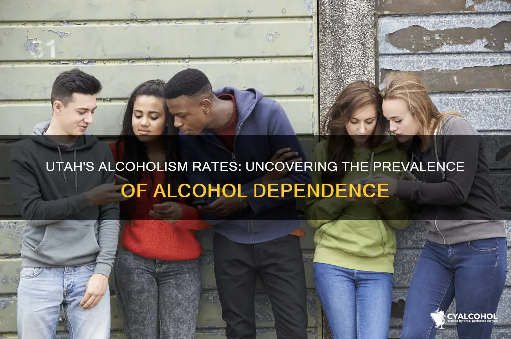 how many alcoholics are in utah