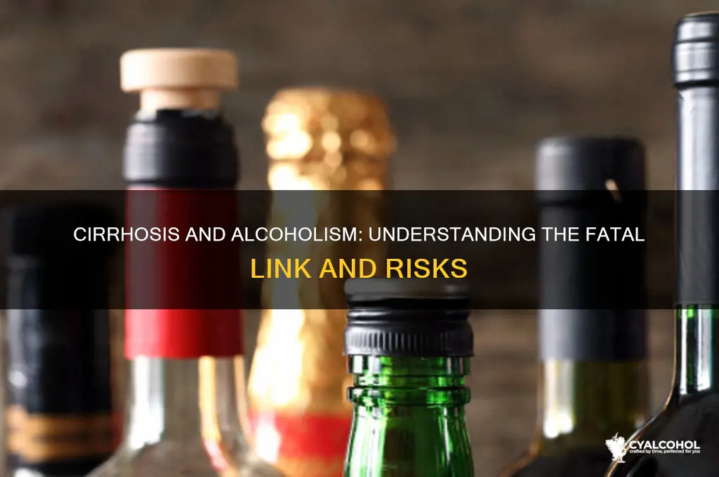 how many alcoholics die of cirrhosis