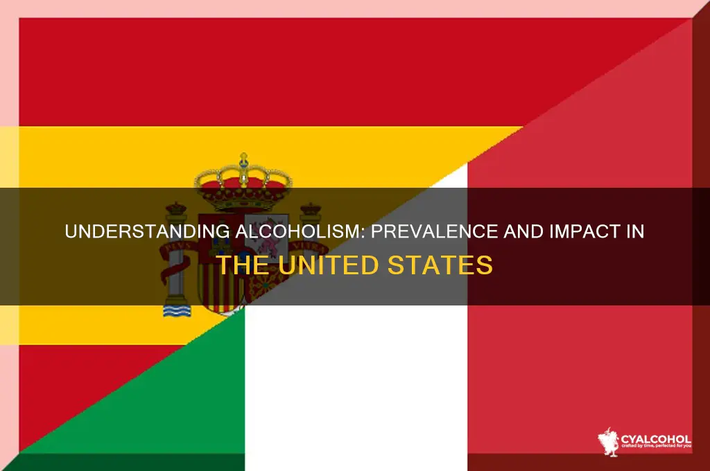 how many alcoholics in the usa