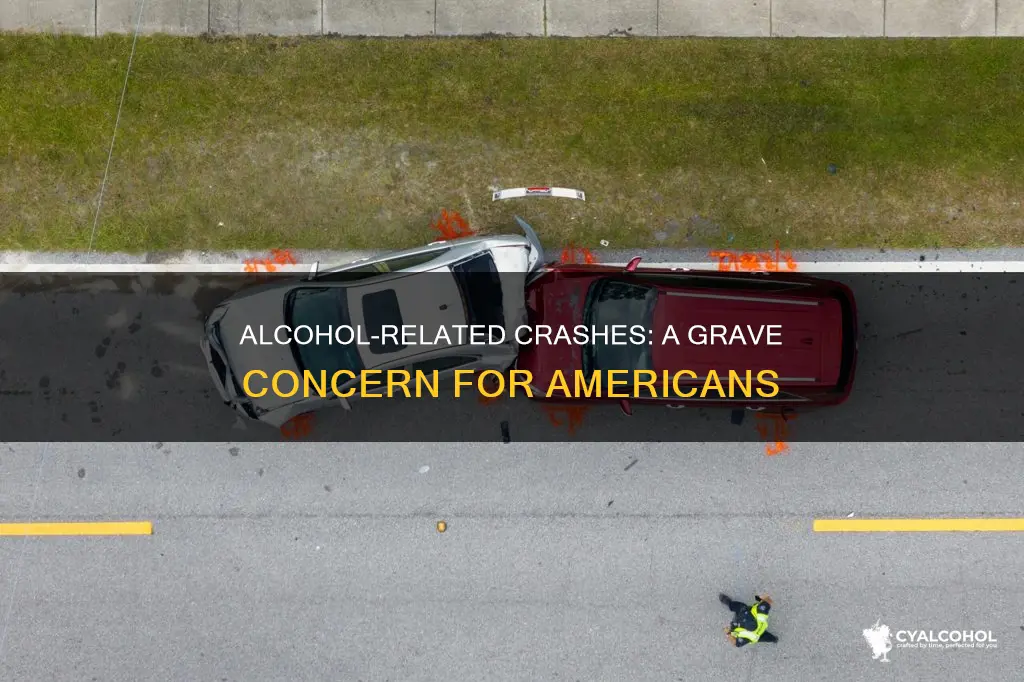 how many americans are involved in alcohol related crashes