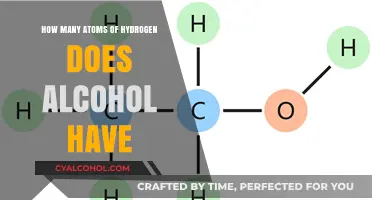Understanding Alcohol's Hydrogen Atoms: A Molecular Breakdown of Its Structure