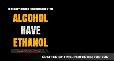 Understanding the Electron Bonding in Ethanol Alcohol