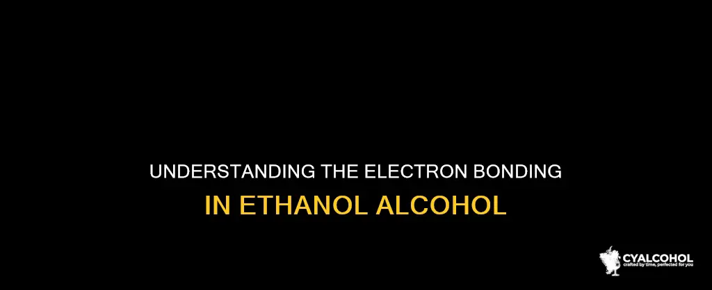 how many bonded electrons does this alcohol have ethanol