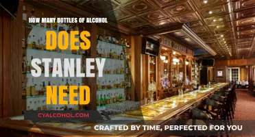 Calculating Stanley's Alcohol Needs: How Many Bottles Are Enough?