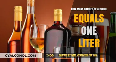 Understanding Alcohol Measurements: How Many Bottles Make One Liter?