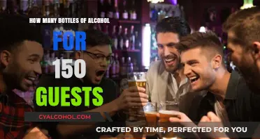 Planning Your Party: Alcohol Bottle Estimates for 150 Guests