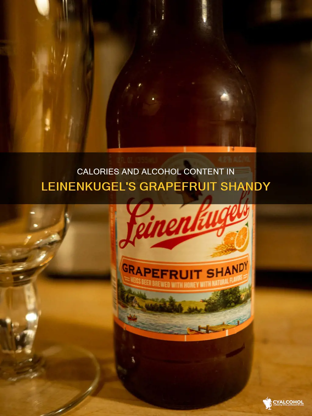 how many calories and alcohol in leinenkugel