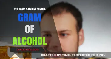 Calories in Alcohol: Understanding the Gram-to-Gram Breakdown
