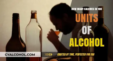 Calories in Alcohol: Understanding the Impact of 100 Units
