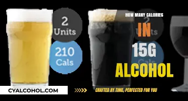 Calories in 15g Alcohol: Understanding Your Drink’s Impact