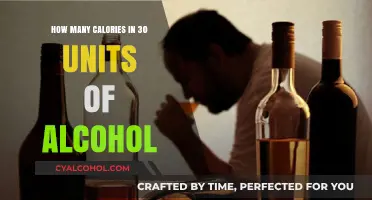 Calories in Alcohol: Understanding the Impact of 30 Units