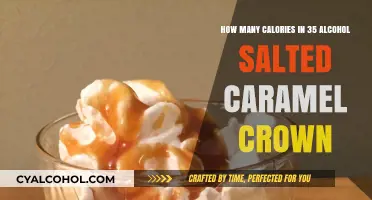 Calories in Alcoholic Salted Caramel Crown: Surprising Findings