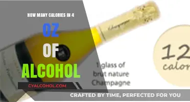 Calories in 4 oz of Alcohol: A Quick Nutritional Breakdown