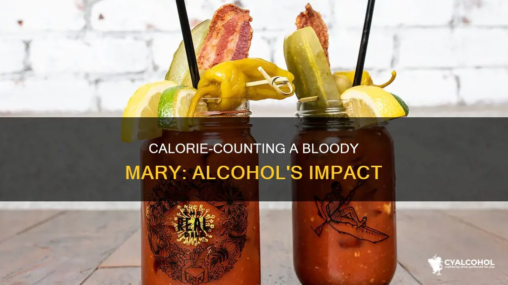 how many calories in a bloody mary with alcohol