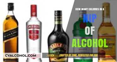Calories in a Nip of Alcohol: A Quick Guide