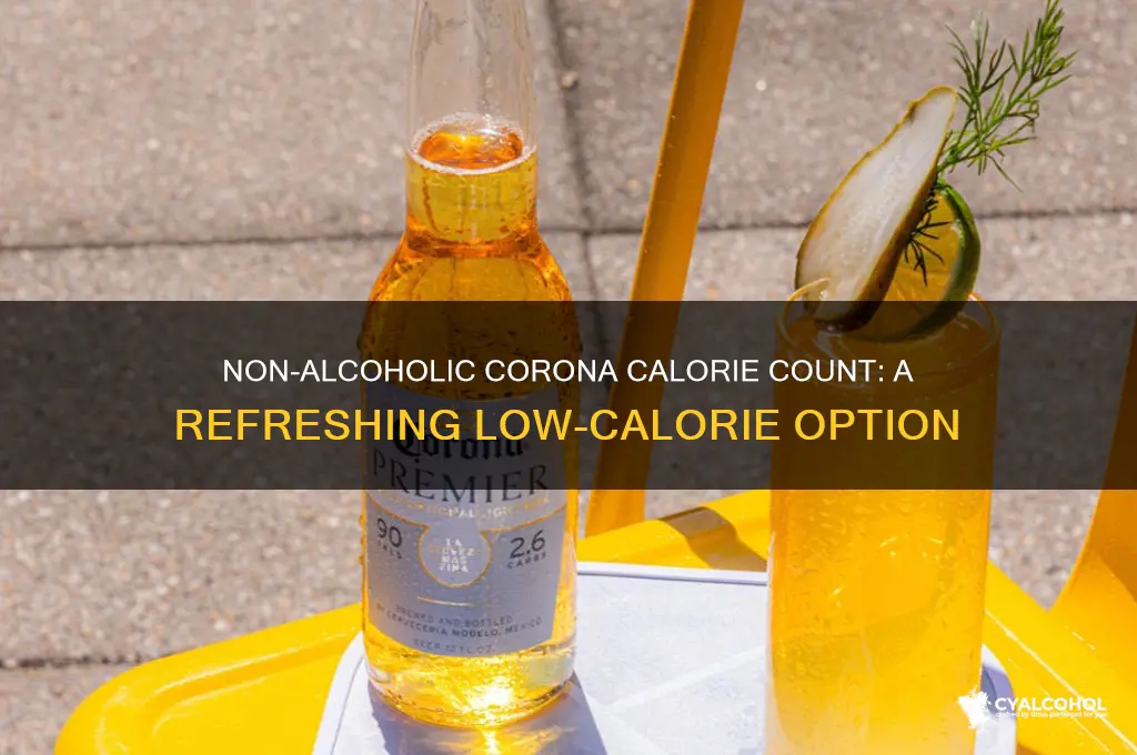 how many calories in a non alcoholic corona