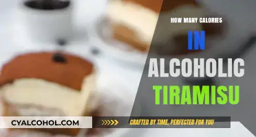 Calories in Alcoholic Tiramisu: A Sweet Indulgence Breakdown