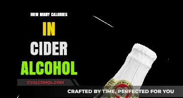 Calories in Cider Alcohol: A Guide to Your Favorite Drink
