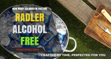 Foster's Radler Alcohol-Free: Calorie Count and Nutritional Insights