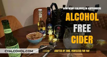 Kopparberg Alcohol-Free Cider: Calorie Count and Nutritional Insights