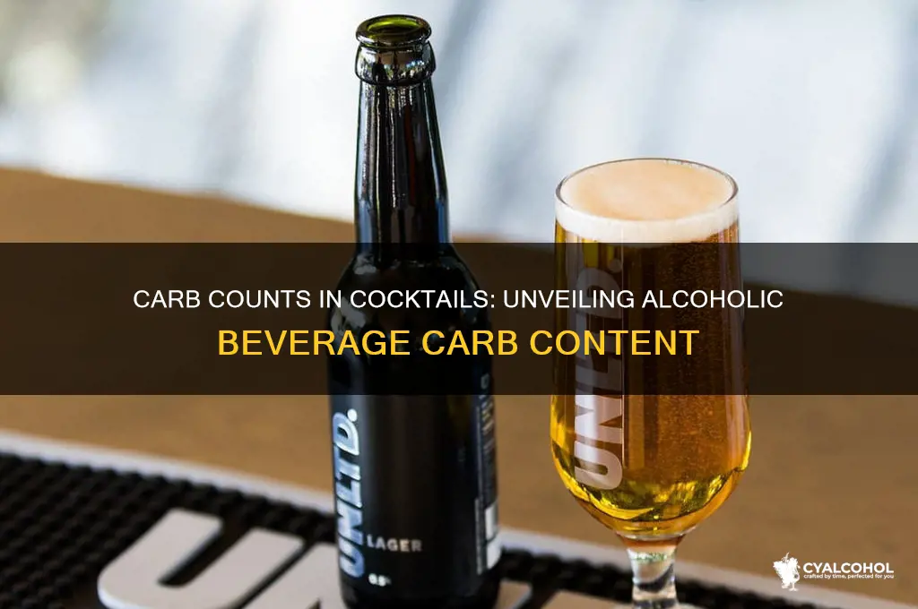 how many carbs in alcoholic beverages