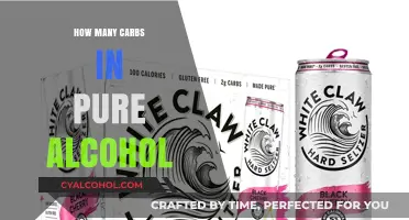 Pure Alcohol Carbs: Unveiling the Carbohydrate Content in Your Drink