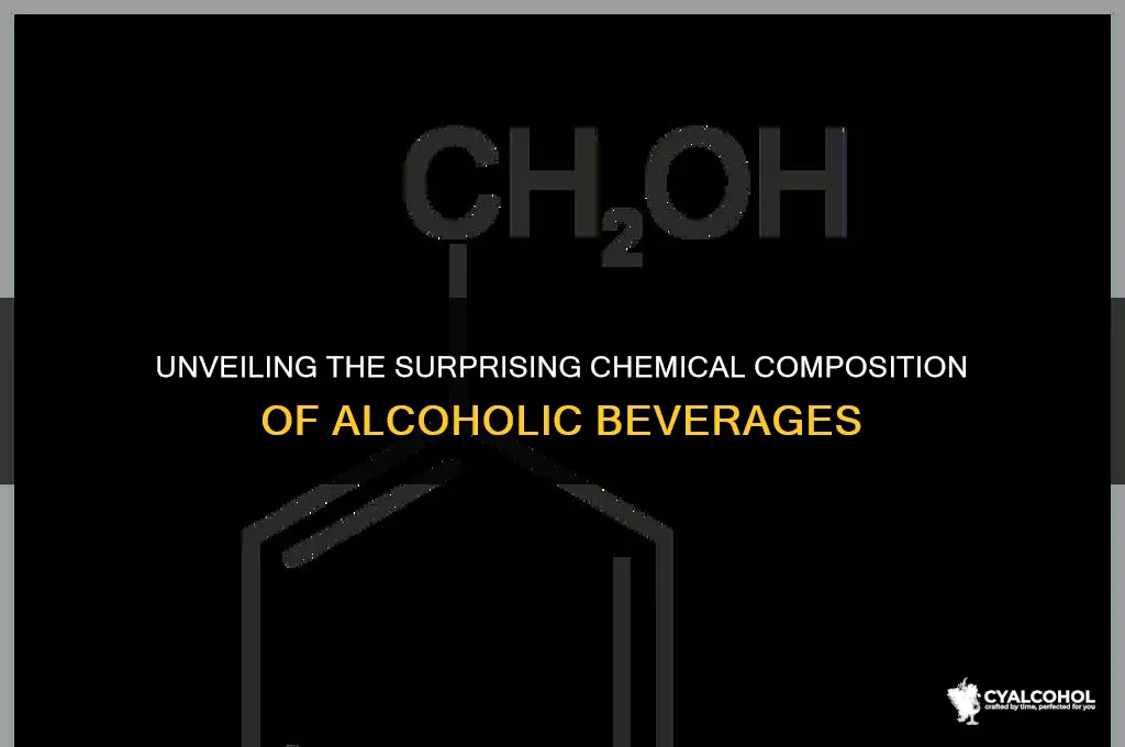 how many chemicals are in alcohol