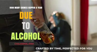 Alcohol-Fueled Crimes: A Yearly Toll
