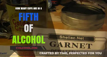Understanding Alcohol Quantities: Cups in a Fifth