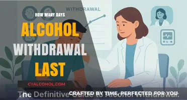 Understanding Alcohol Withdrawal: Duration and Timeline Explained