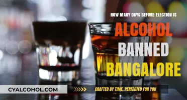 Bangalore's Dry Days Before Elections