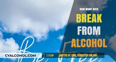 Rejuvenate Your Body: Optimal Alcohol-Free Break Duration Revealed