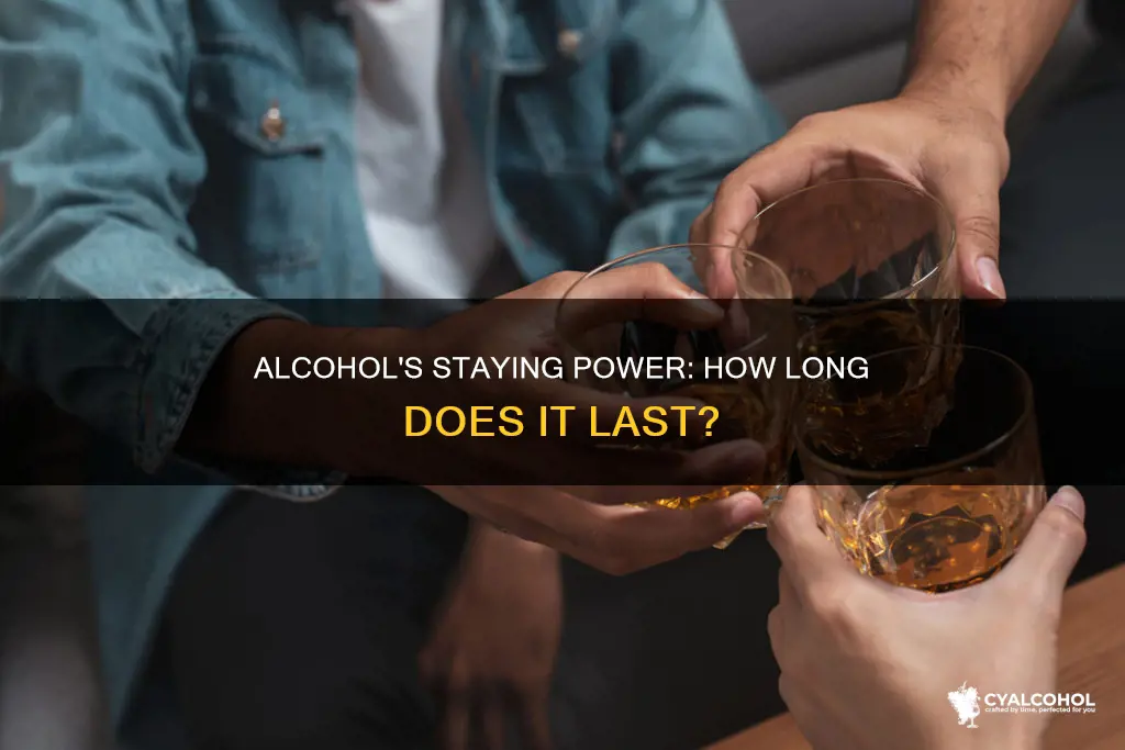 how many days does alcohol stay in your system