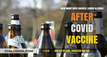 Vaccinated and Wondering: Alcohol and COVID-19 Vaccine