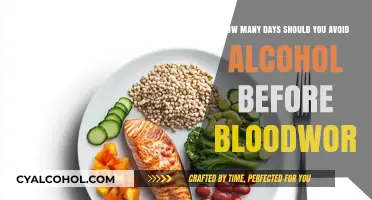 Abstaining from Alcohol: Pre-Bloodwork Preparation