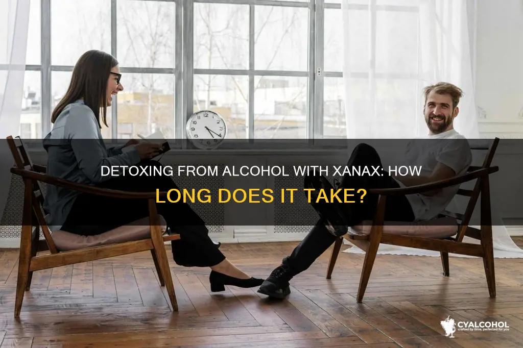 how many days to detox from alcohol with xanax
