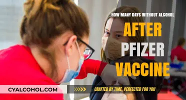 Post-Pfizer Vaccine Alcohol Guidelines: How Long Should You Wait?