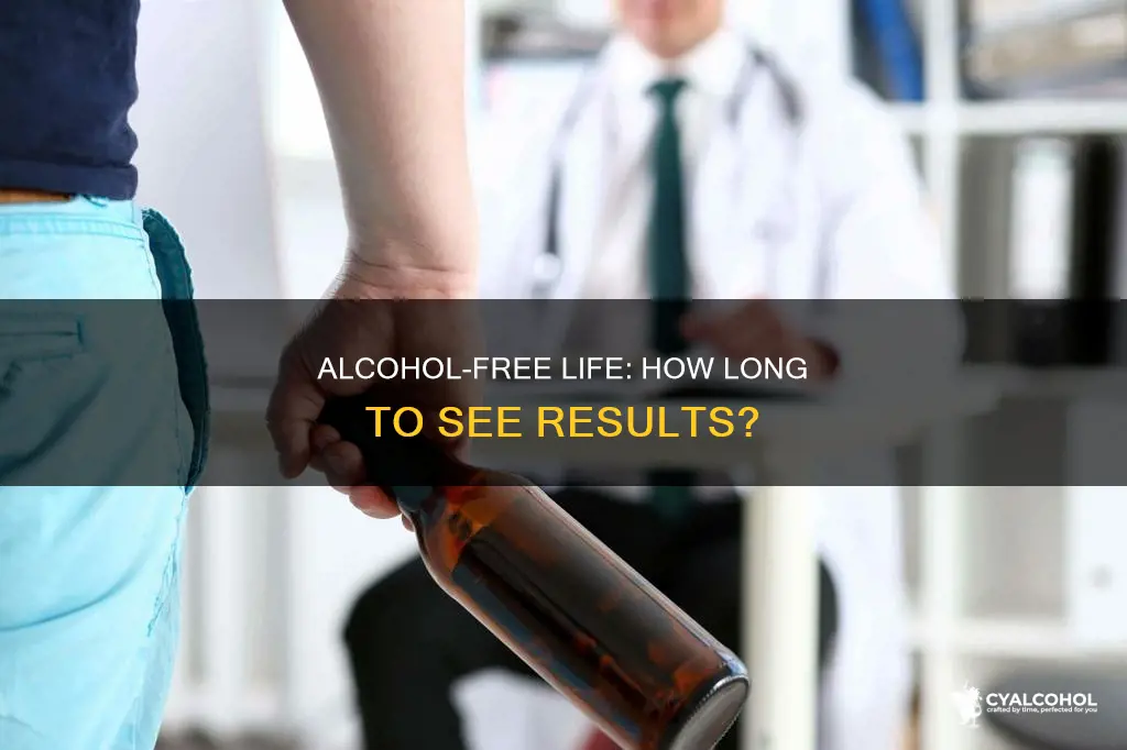 how many days without alcohol before i see results