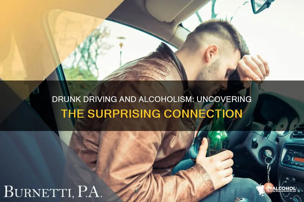 how many drunk drivers are alcoholics