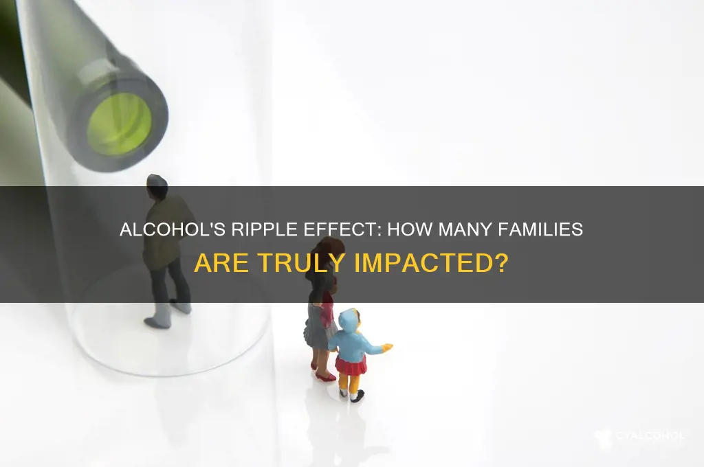 how many family are impacted by alcohol stat