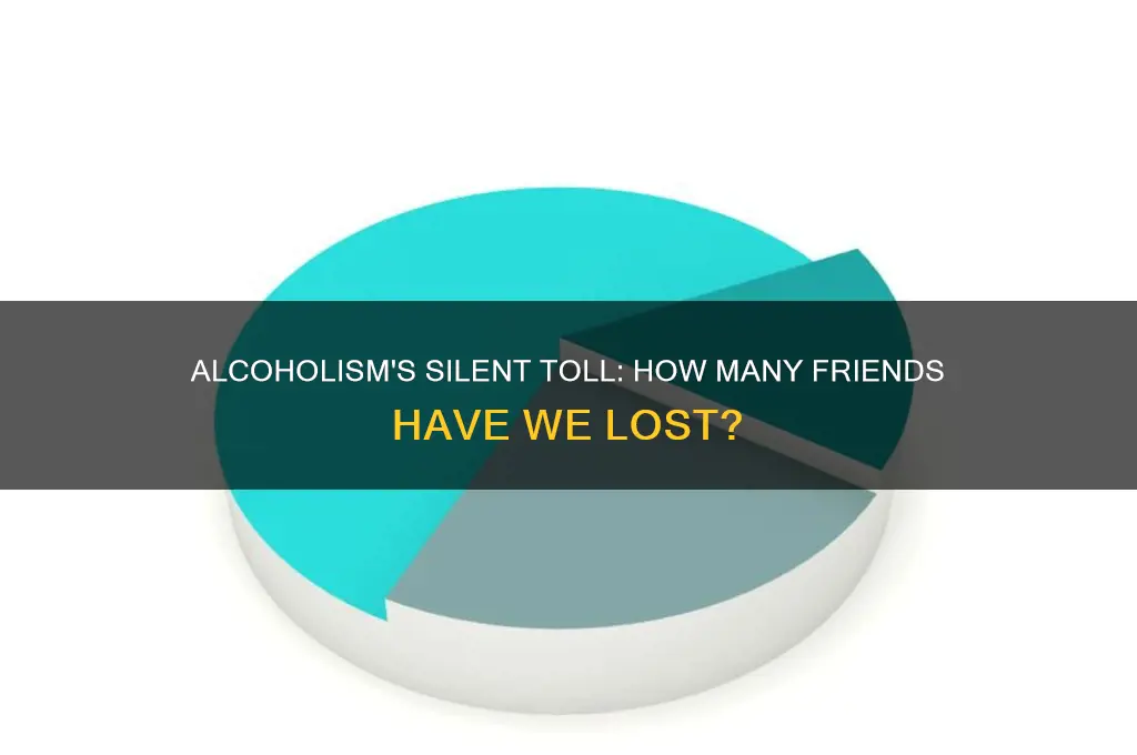 how many friends are dead because of alcoholism