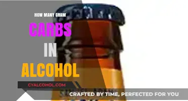 Carb Counts in Alcohol: Unveiling the Hidden Gram Content