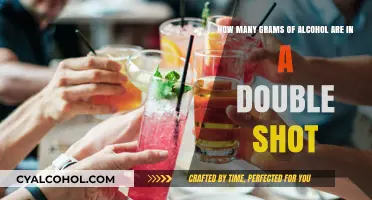 Understanding Alcohol Content: Double Shot Gram Count