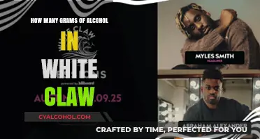 White Claw Alcohol Content: Grams of Alcohol per Can Explained