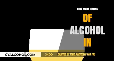 Understanding Alcohol Content: Grams in Your Favorite Drinks Explained
