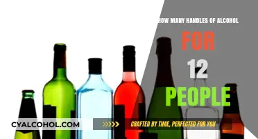 Planning Your Party: Alcohol Handle Quantities for 12 Guests
