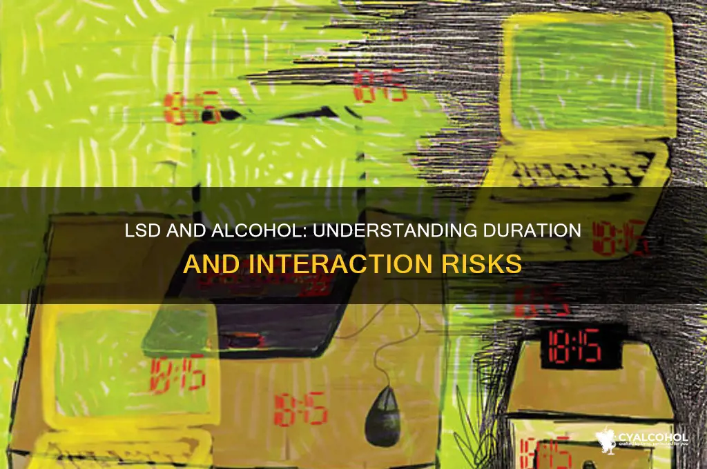 how many hours lsd in alcohol