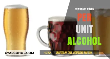 Understanding Alcohol Units: How Many Hours Per Unit?