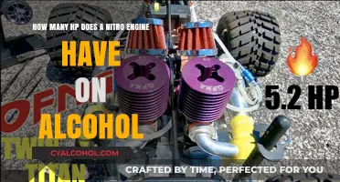 Nitro Engine Power on Alcohol: How Much?