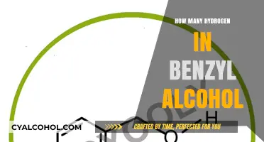 Understanding Hydrogen Count in Benzyl Alcohol's Molecular Structure